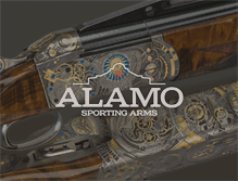 Tablet Screenshot of alamosportingarms.com